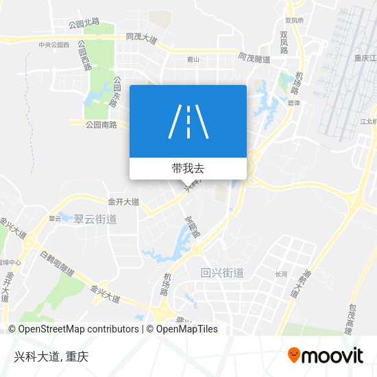 兴科大道地图