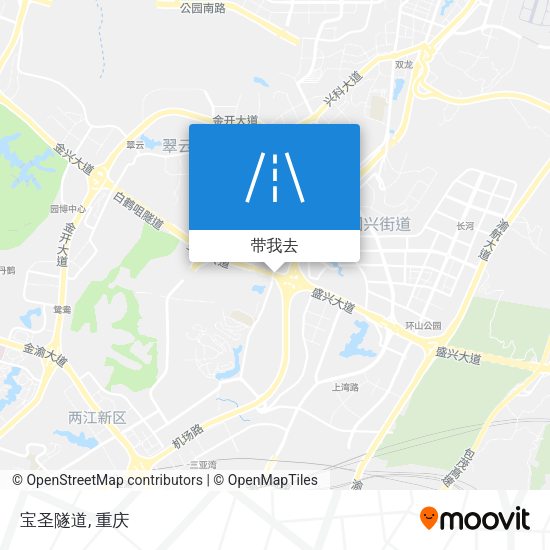 宝圣隧道地图