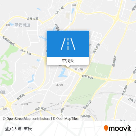 盛兴大道地图