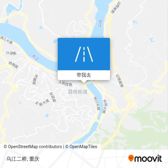 乌江二桥地图