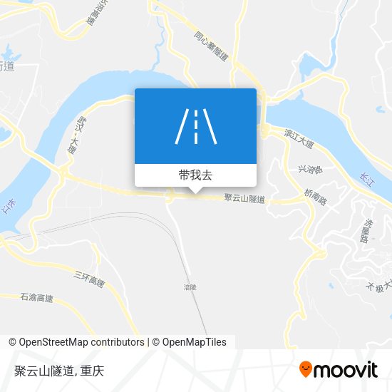 聚云山隧道地图