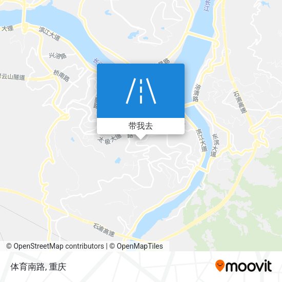 体育南路地图