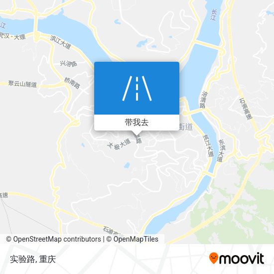 实验路地图