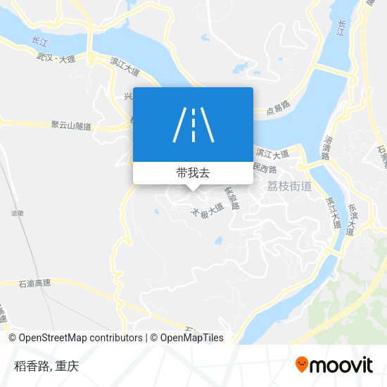 稻香路地图