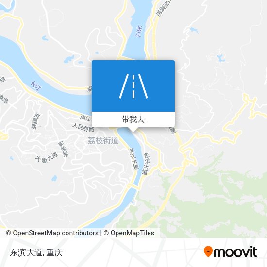 东滨大道地图