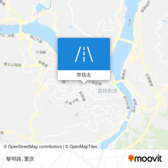 黎明路地图