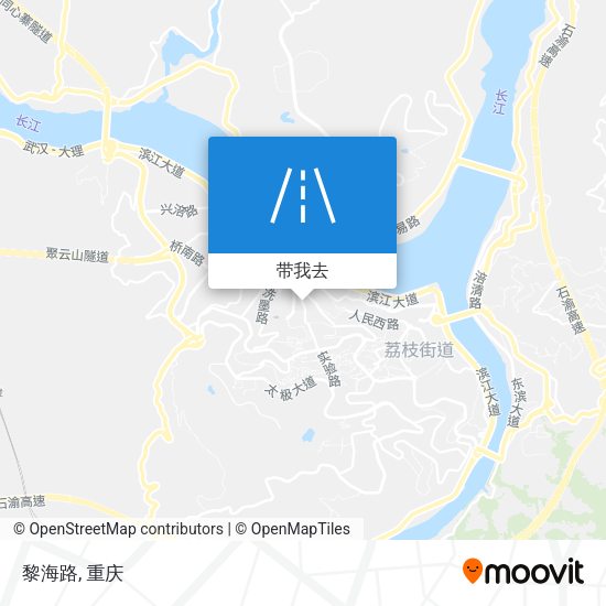 黎海路地图