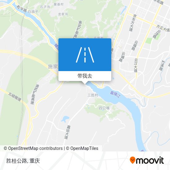 胜桂公路地图
