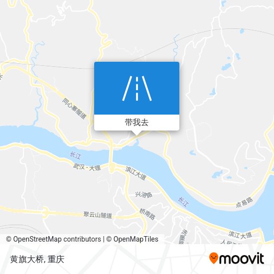 黄旗大桥地图