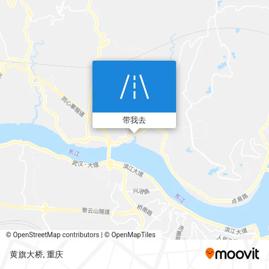 黄旗大桥地图