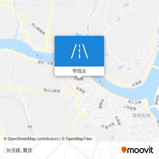 兴涪路地图