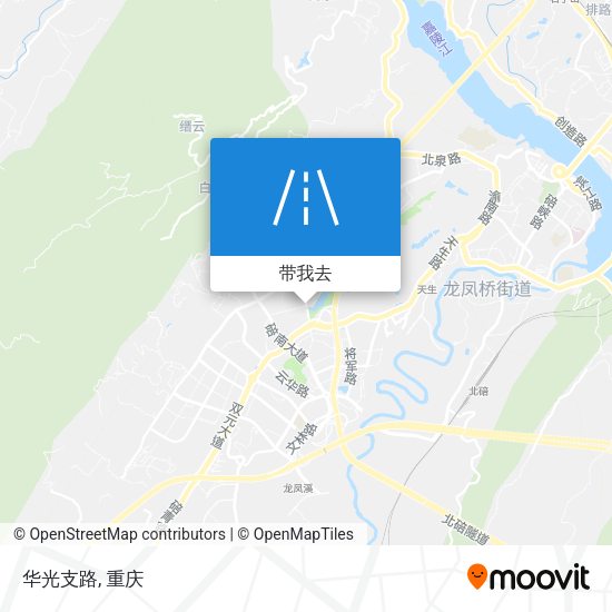 华光支路地图