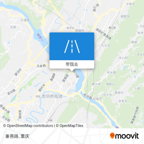 兼善路地图