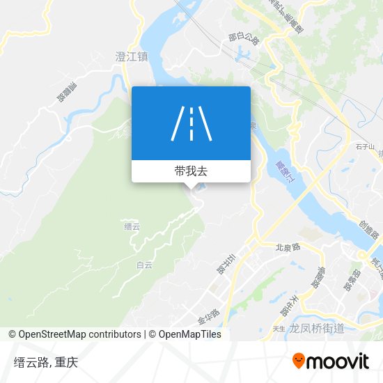 缙云路地图