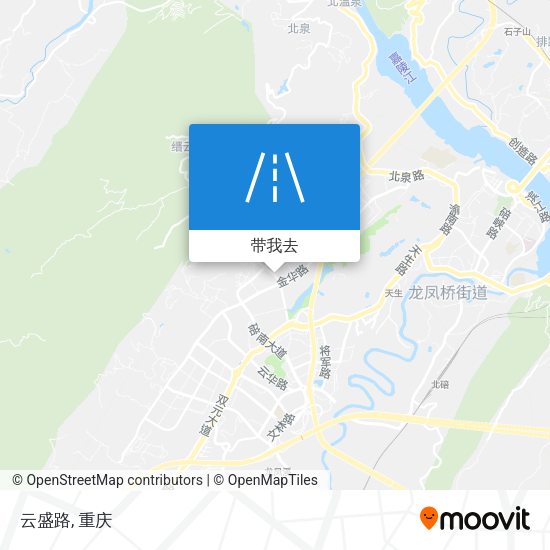 云盛路地图