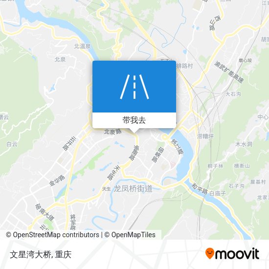 文星湾大桥地图