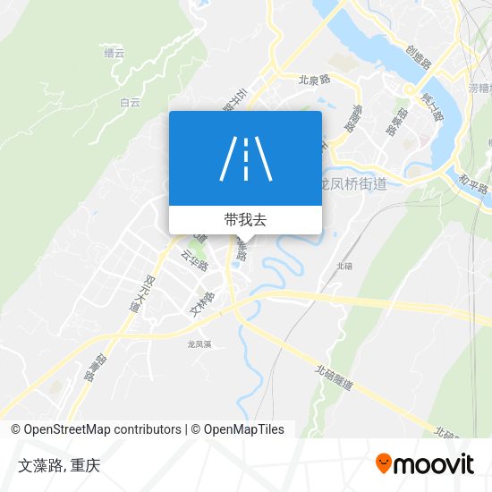文藻路地图