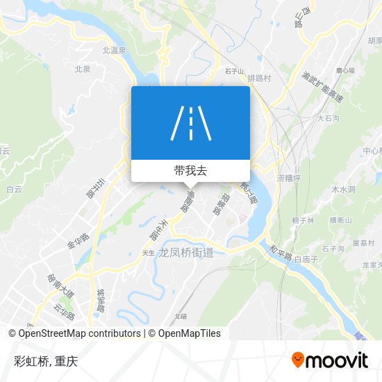 彩虹桥地图