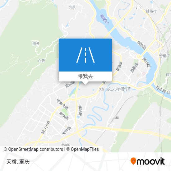 天桥地图