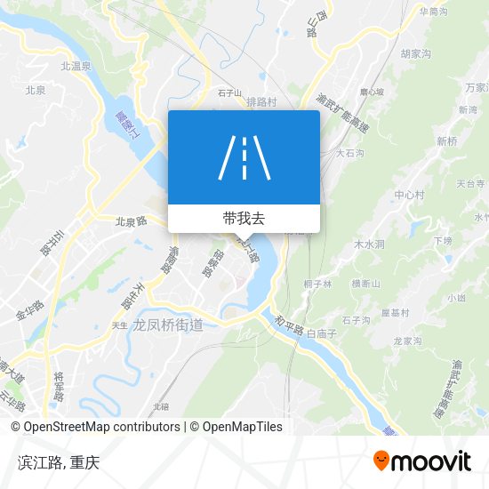 滨江路地图