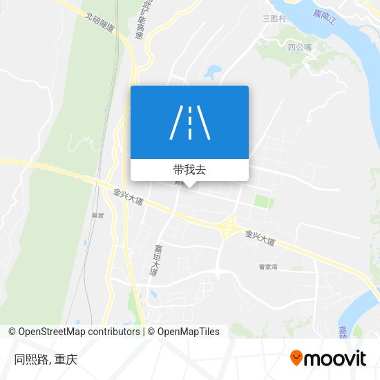 同熙路地图