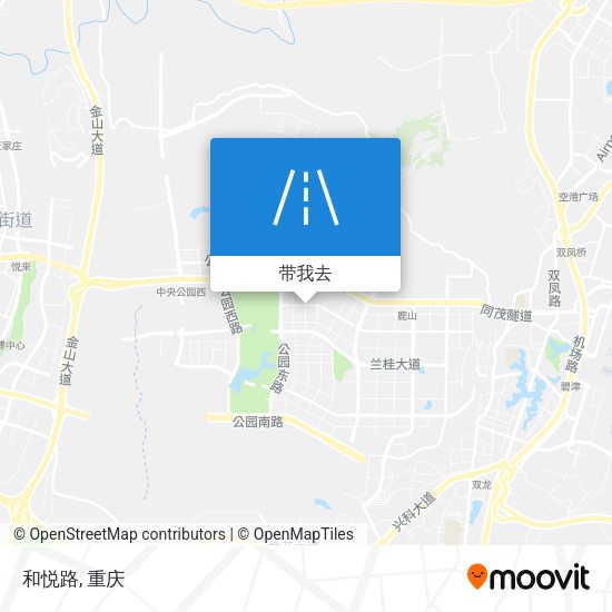 和悦路地图