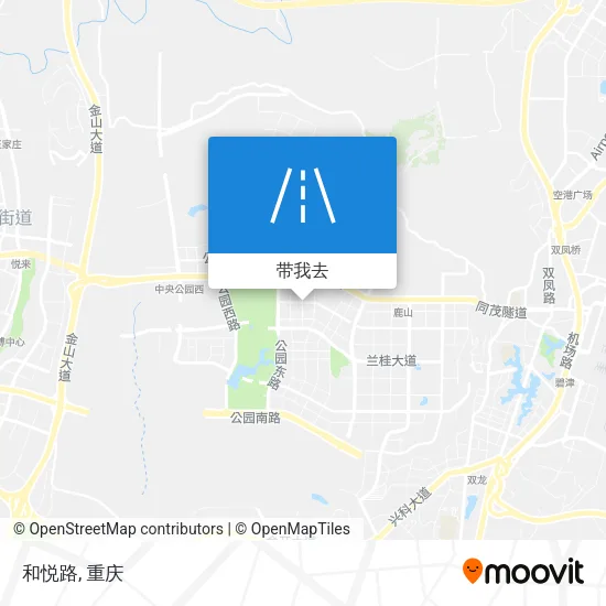 和悦路地图