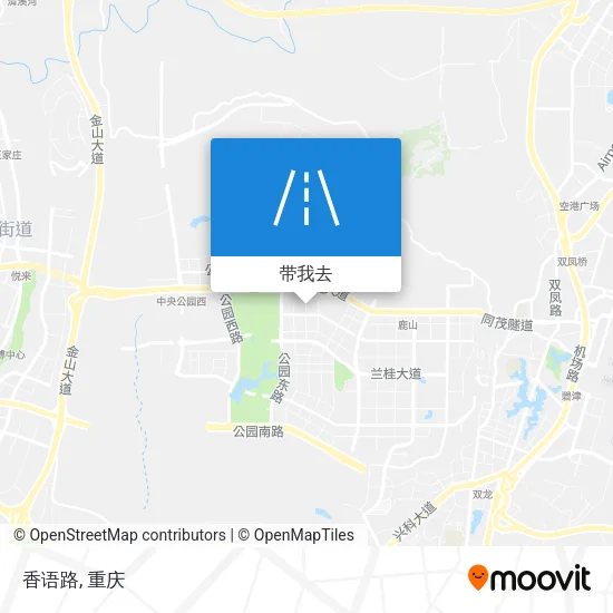 香语路地图