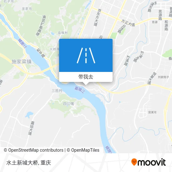 水土新城大桥地图