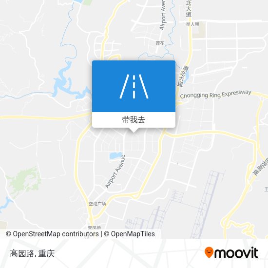高园路地图