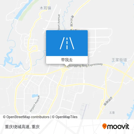 重庆绕城高速地图