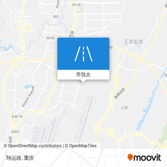 翔运路地图