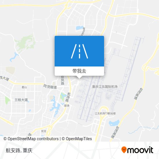 航安路地图