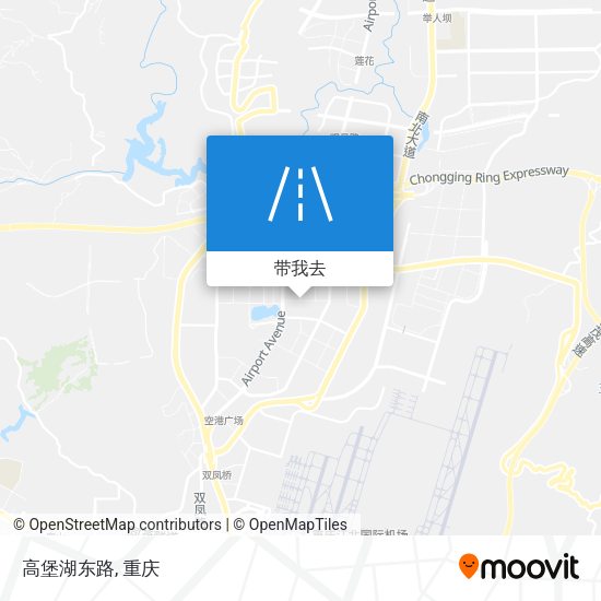 高堡湖东路地图