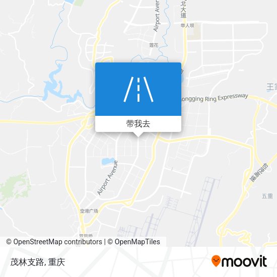 茂林支路地图