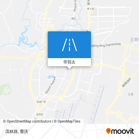 茂林路地图