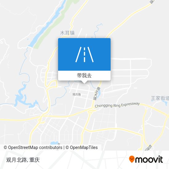 观月北路地图