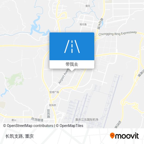 长凯支路地图