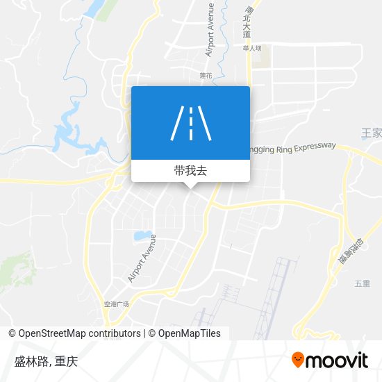 盛林路地图