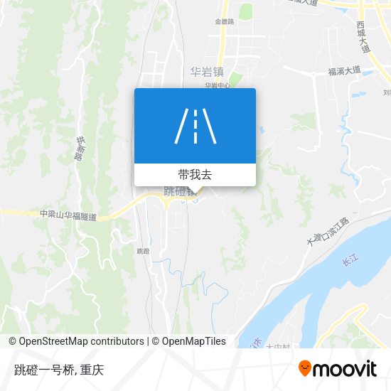 跳磴一号桥地图