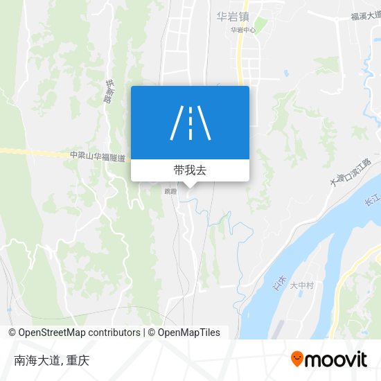 南海大道地图