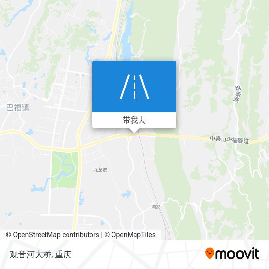 观音河大桥地图