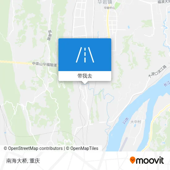 南海大桥地图