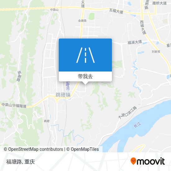 福塘路地图