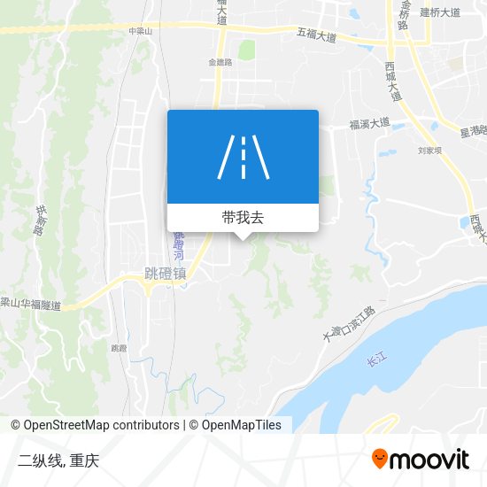 二纵线地图