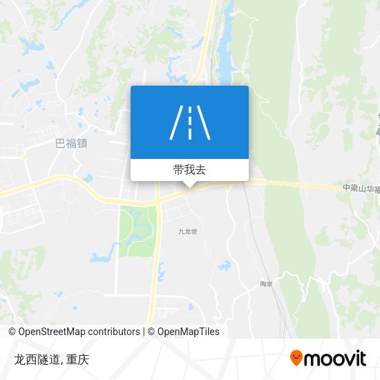 龙西隧道地图
