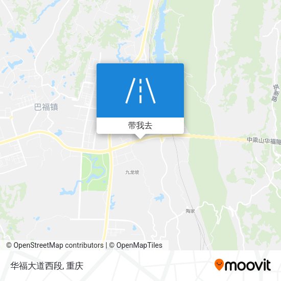 华福大道西段地图