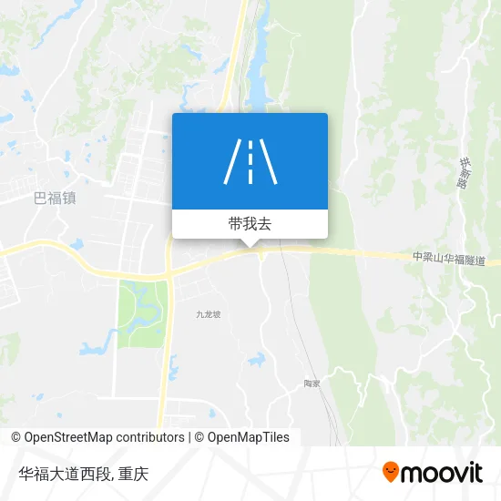 华福大道西段地图