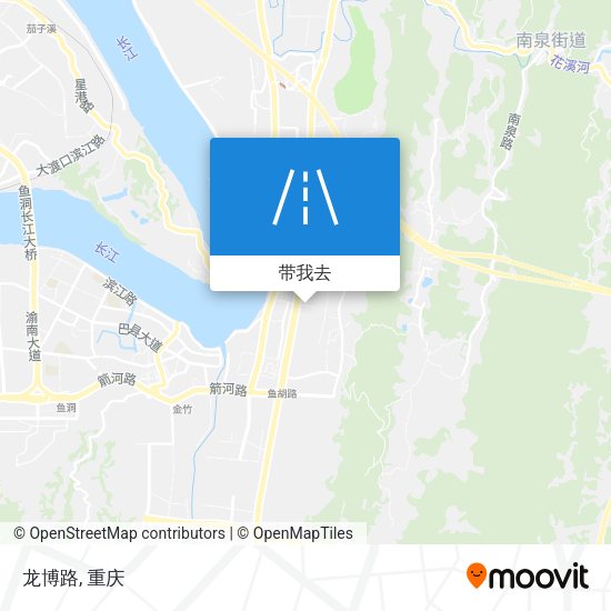 龙博路地图