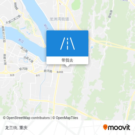 龙兰街地图